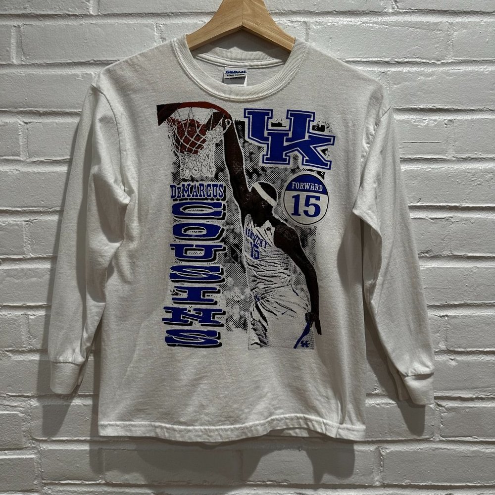 Vintage University of Kentucky UK Wildcats Demarcus Cousins Shirt Medium